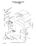 Diagram for 02 - Freezer Liner Parts