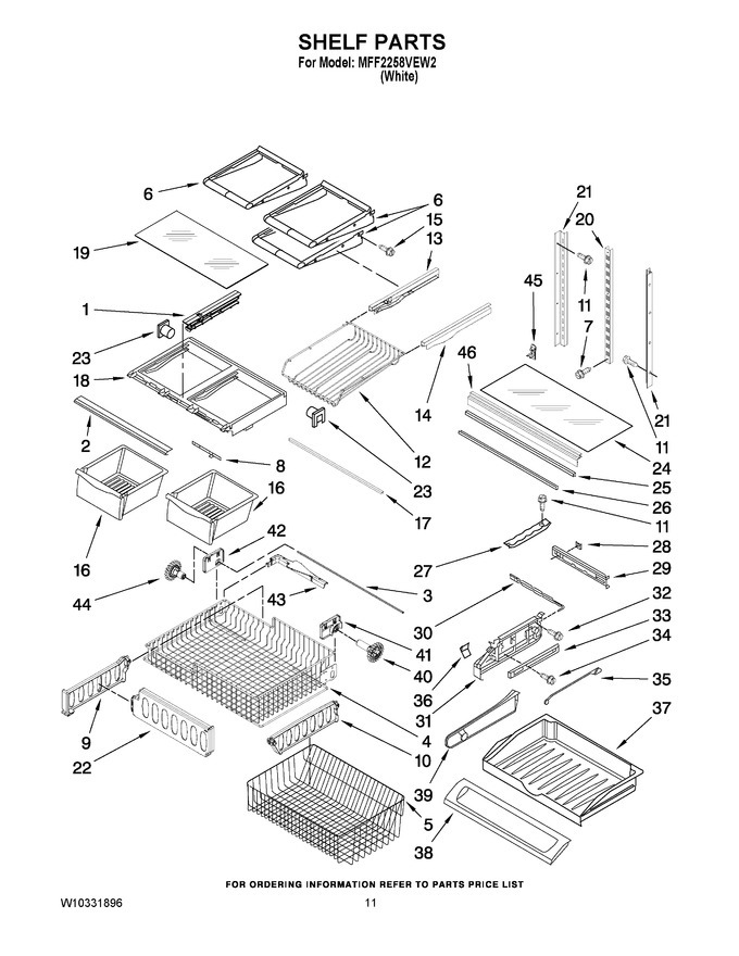 Diagram for MFF2258VEW2