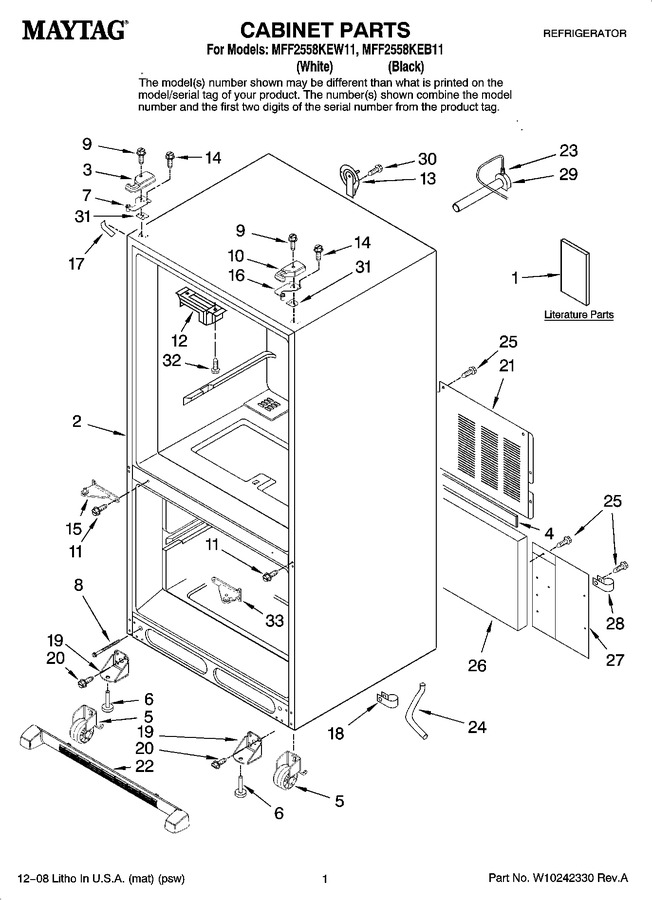 Diagram for MFF2558KEB11