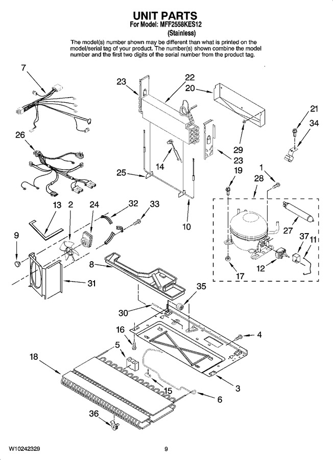 Diagram for MFF2558KES12