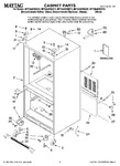 Diagram for 01 - Cabinet Parts