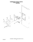 Diagram for 08 - Dispenser Front Parts