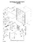 Diagram for 02 - Refrigerator Liner Parts