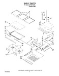 Diagram for 03 - Shelf Parts