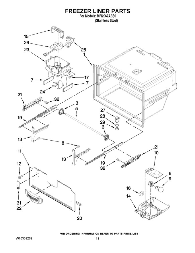 Diagram for MFI2067AES6