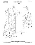 Diagram for 01 - Cabinet Parts