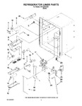 Diagram for 02 - Refrigerator Liner Parts