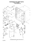 Diagram for 02 - Refrigerator Liner Parts