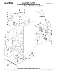 Diagram for 01 - Cabinet Parts