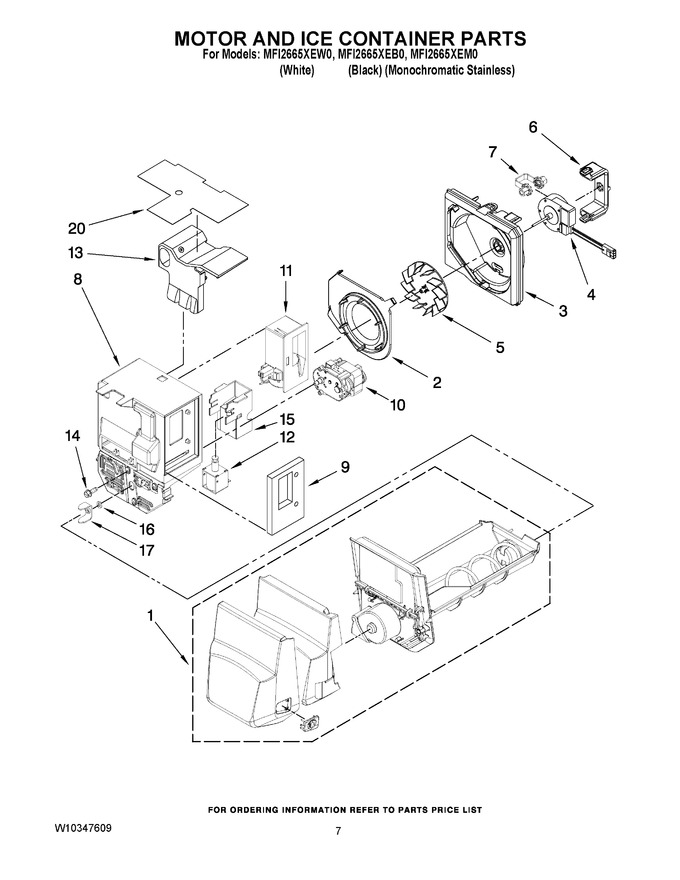 Diagram for MFI2665XEB0