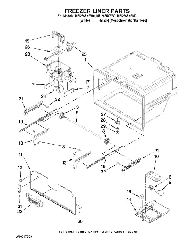 Diagram for MFI2665XEB0