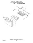 Diagram for 10 - Freezer Door Parts