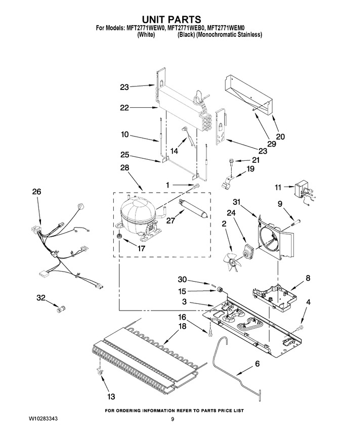 Diagram for MFT2771WEB0