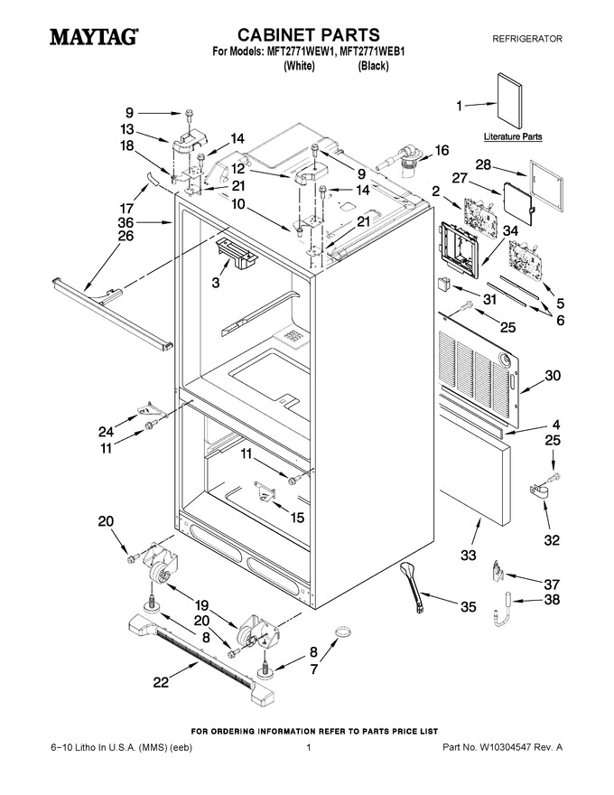 Diagram for MFT2771WEB1