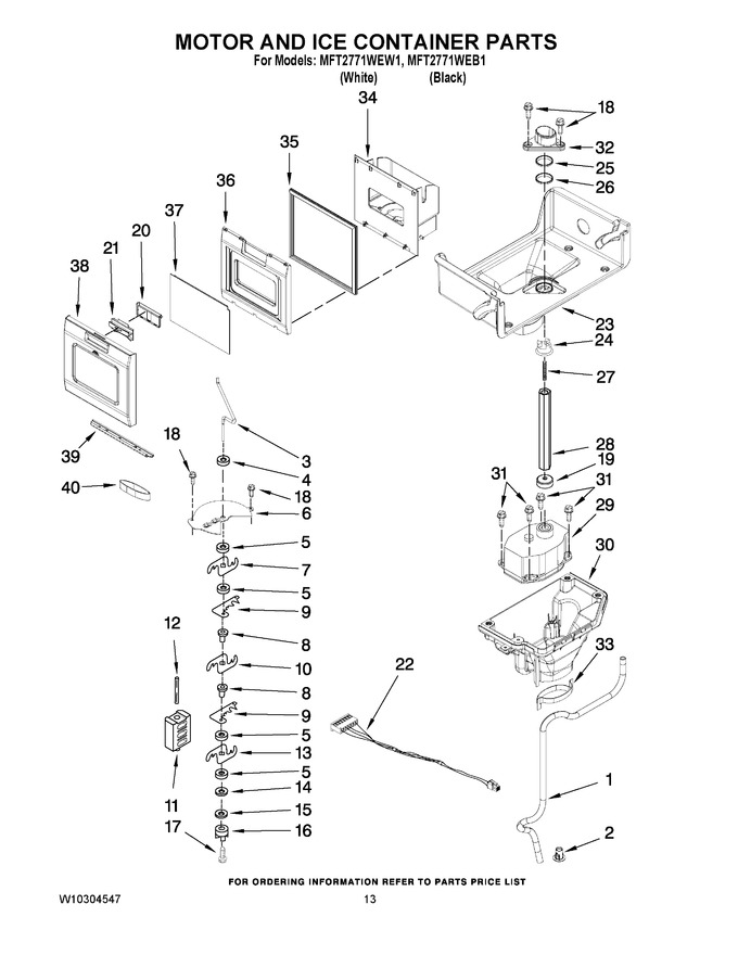 Diagram for MFT2771WEB1