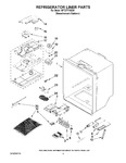 Diagram for 03 - Refrigerator Liner Parts