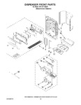 Diagram for 10 - Dispenser Front Parts