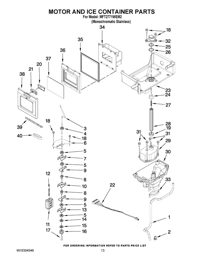 Diagram for MFT2771WEM2