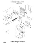 Diagram for 09 - Dispenser Front Parts