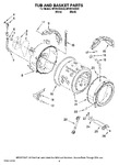 Diagram for 05 - Tub And Basket Parts