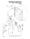 Diagram for 02 - Refrigerator Liner Parts