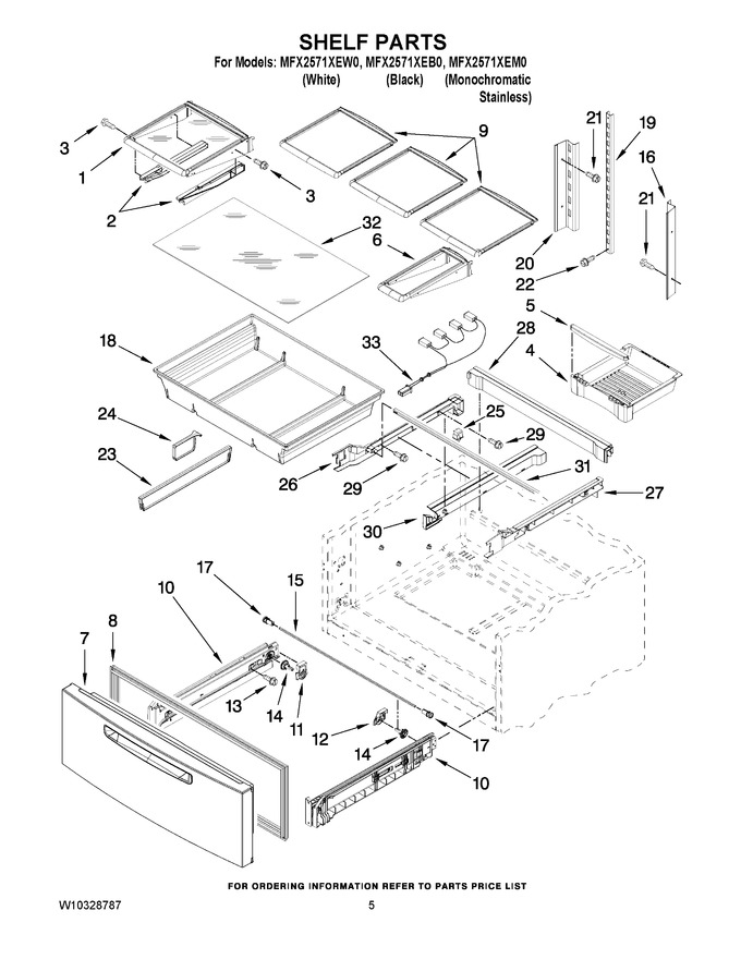 Diagram for MFX2571XEW0