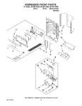 Diagram for 08 - Dispenser Front Parts