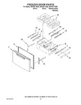 Diagram for 10 - Freezer Door Parts