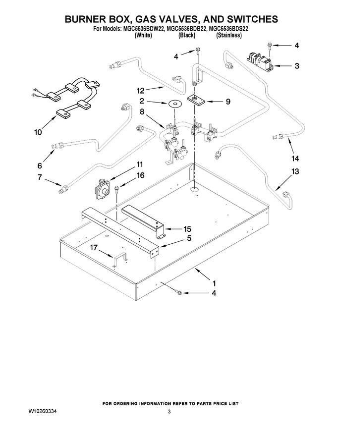 Diagram for MGC5536BDW22