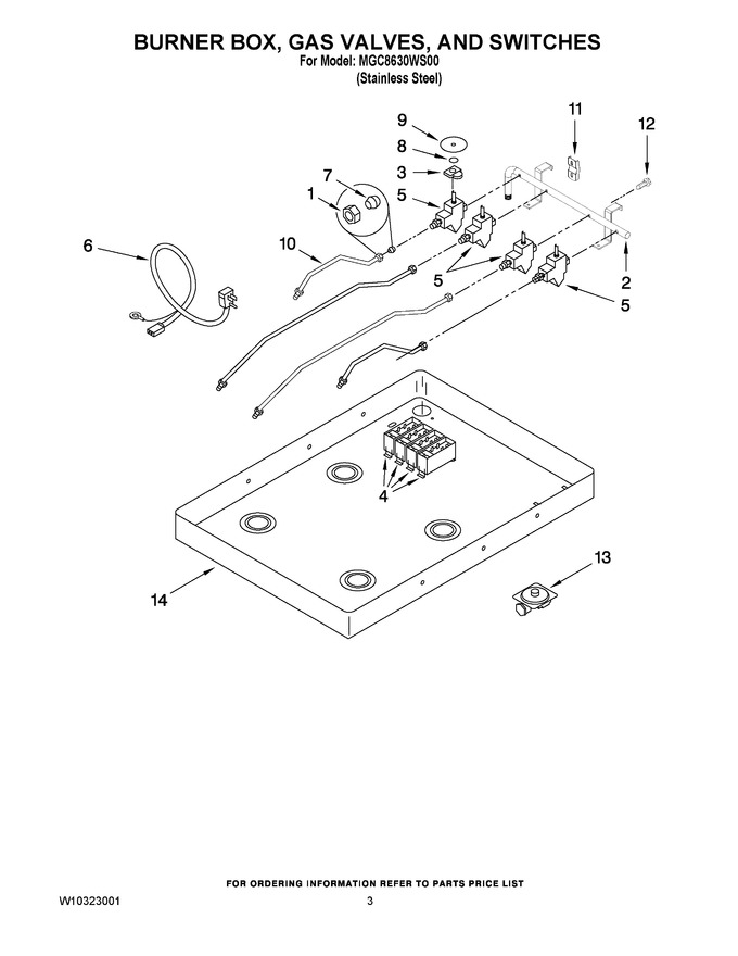 Diagram for MGC8630WS00