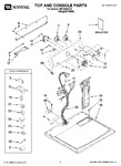 Diagram for 01 - Top And Console Parts