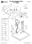 Diagram for 01 - Top And Console Parts