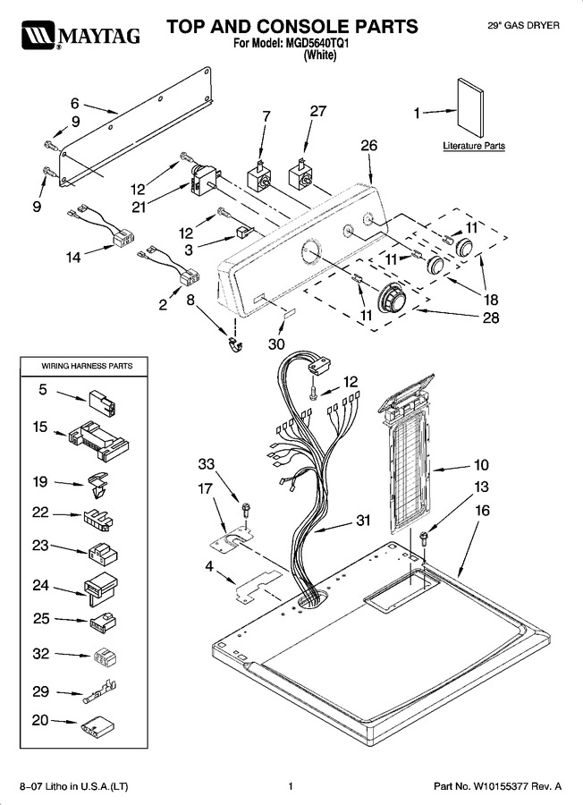 Diagram for MGD5640TQ1