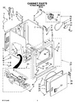 Diagram for 02 - Cabinet Parts