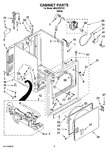 Diagram for 02 - Cabinet Parts