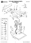 Diagram for 01 - Top And Console Parts