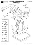 Diagram for 01 - Top And Console Parts