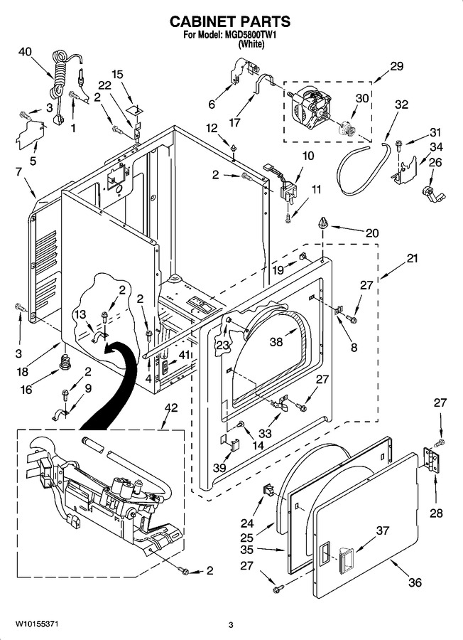 Diagram for MGD5800TW1