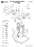 Diagram for 01 - Top And Console Parts