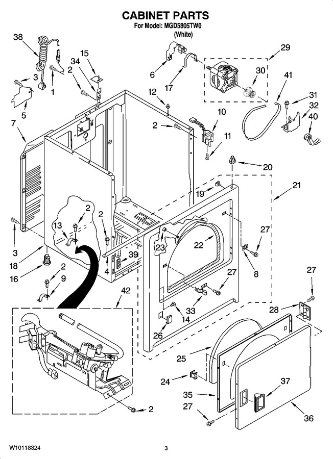 Diagram for MGD5805TW0