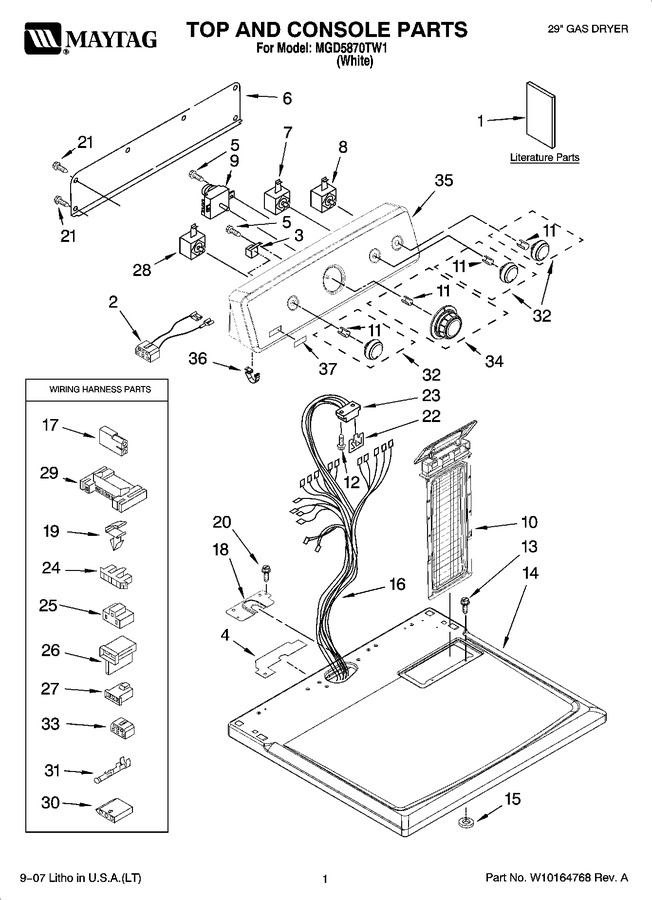 Diagram for MGD5870TW1