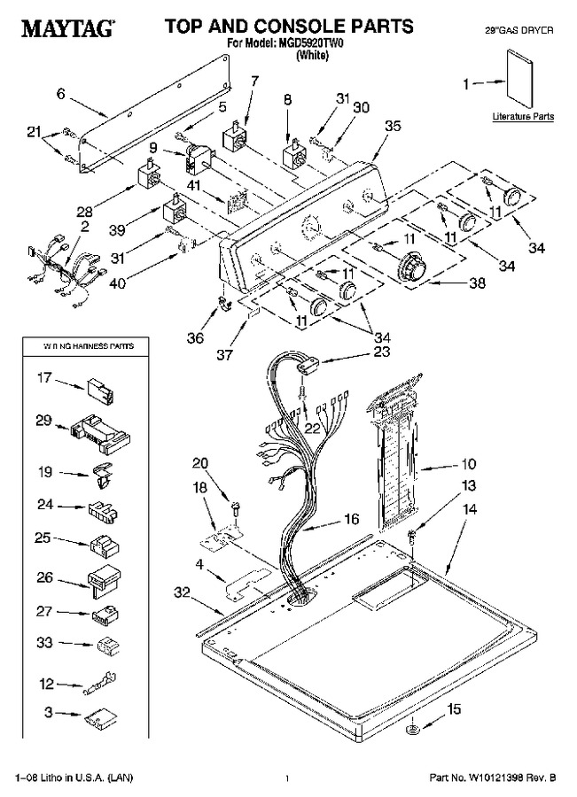 Diagram for MGD5920TW0