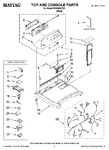 Diagram for 01 - Top And Console Parts