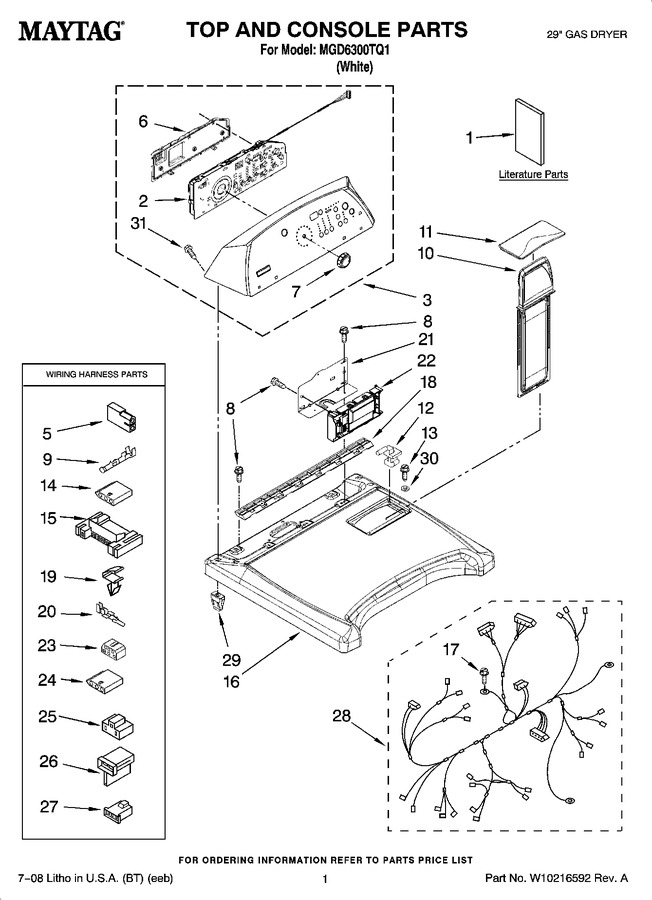 Diagram for MGD6300TQ1