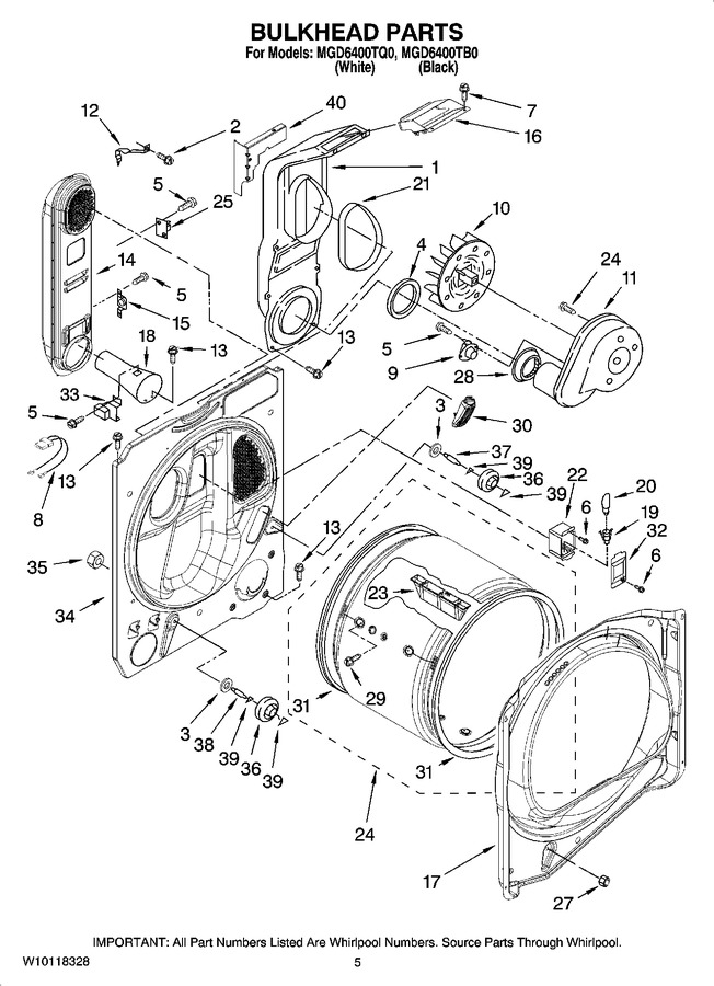 Diagram for MGD6400TB0