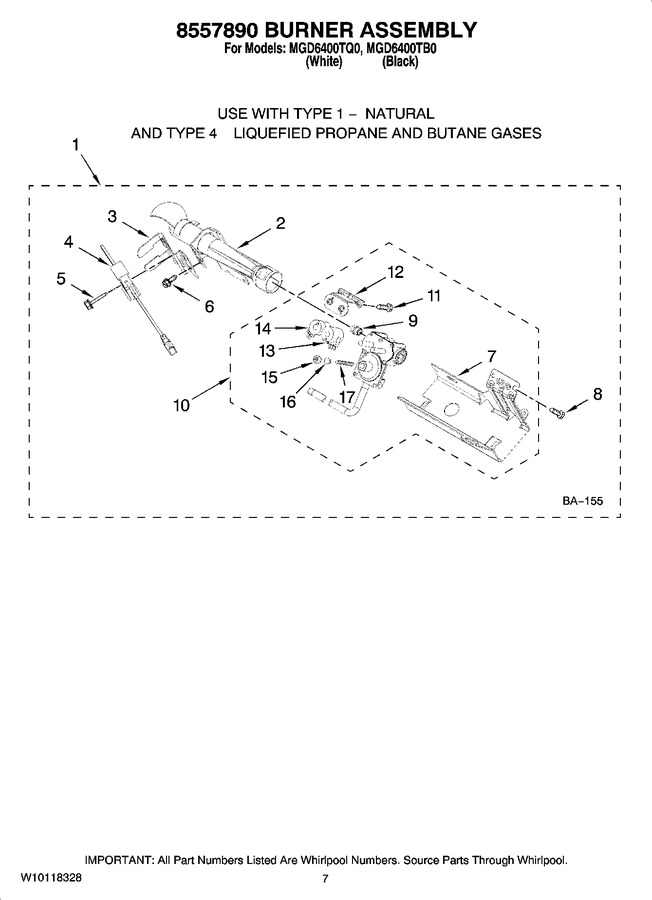 Diagram for MGD6400TB0