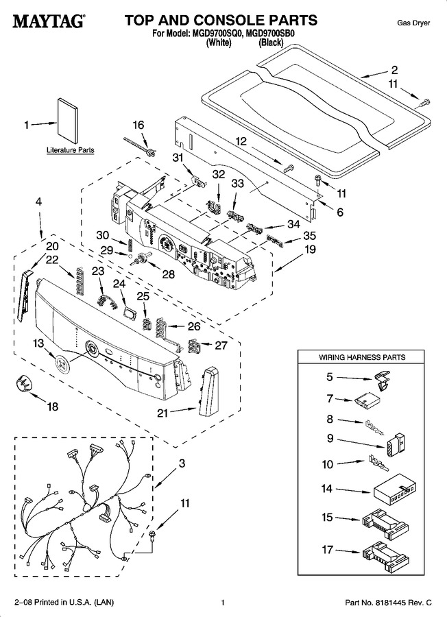 Diagram for MGD9700SB0