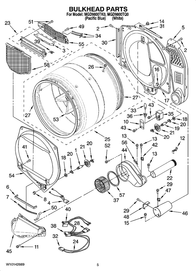 Diagram for MGD9800TK0