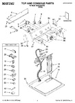 Diagram for 01 - Top And Console Parts