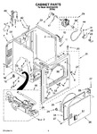 Diagram for 02 - Cabinet Parts